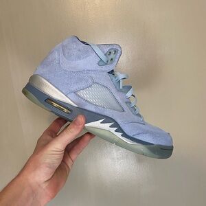 Size 11.5 - Air Jordan 5 Retro Blue Bird W